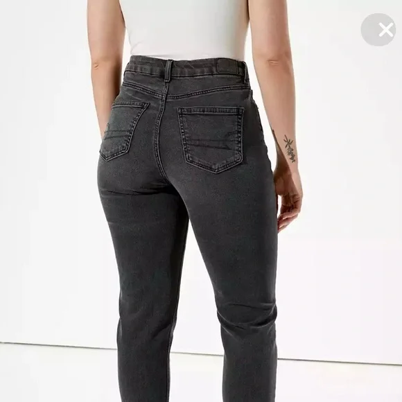 BRAND NEW AMERICAN EAGLE Stretch Curvy Mom Jean Size 6 - Picture 2 of 12